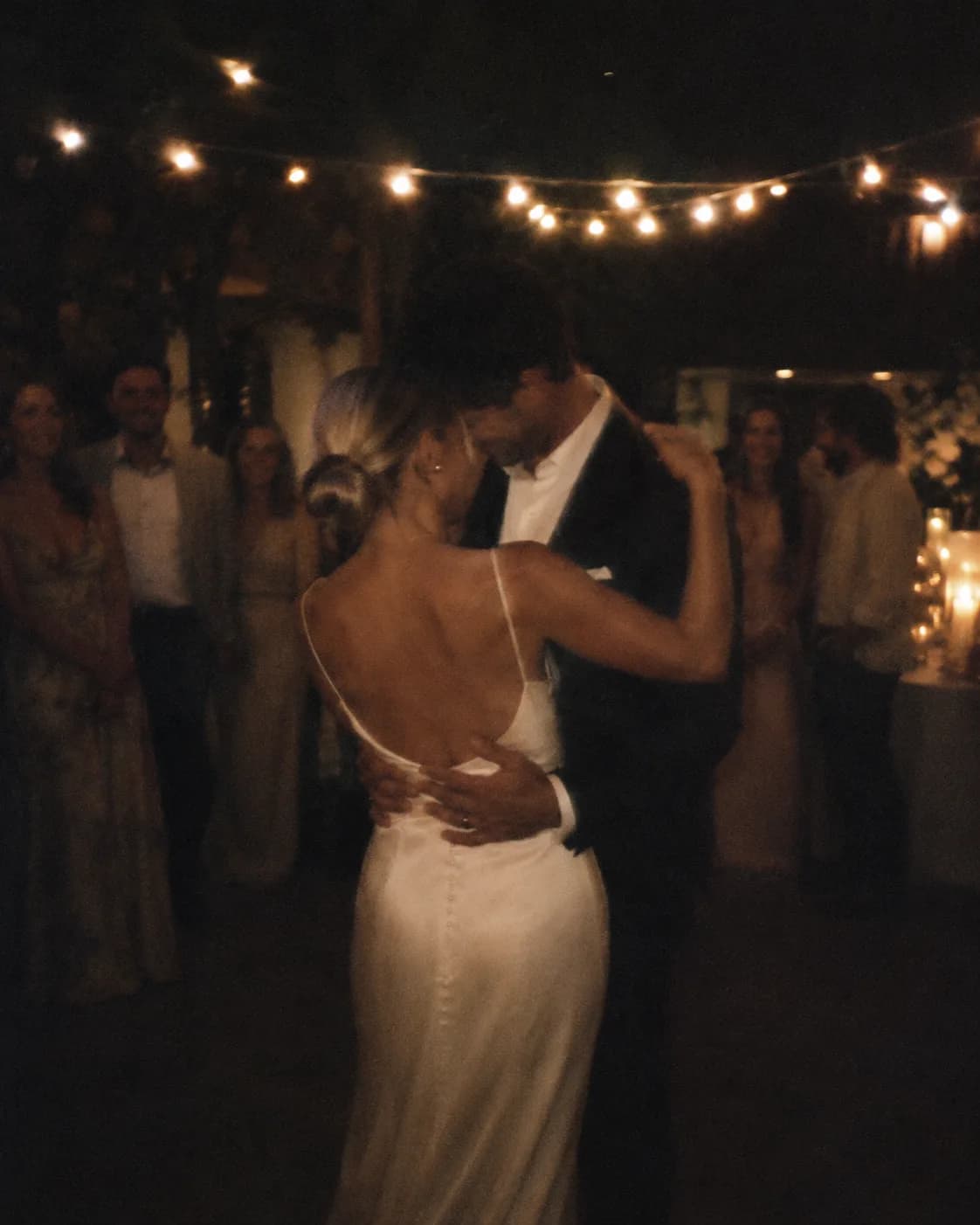A couple's first dance